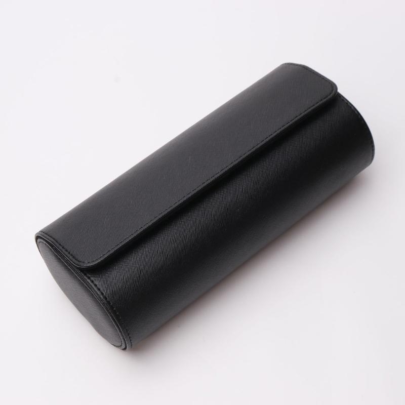 Watch Travel Roll Case 3 Slots Leather - U4LF 3 Slots Watch Roll Travel