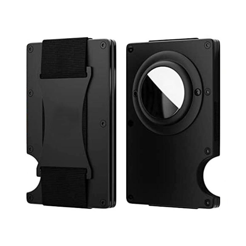 Money Clip Minimalist Rfid Blocking - AirTag Wallet for Men, Slim Minimalist