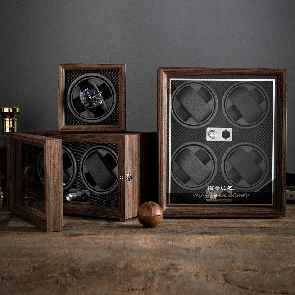 OEM RBYENOU 4 slot Silent Moto - огляд і ціна Watch Winder 4 Watches Automatic Silent