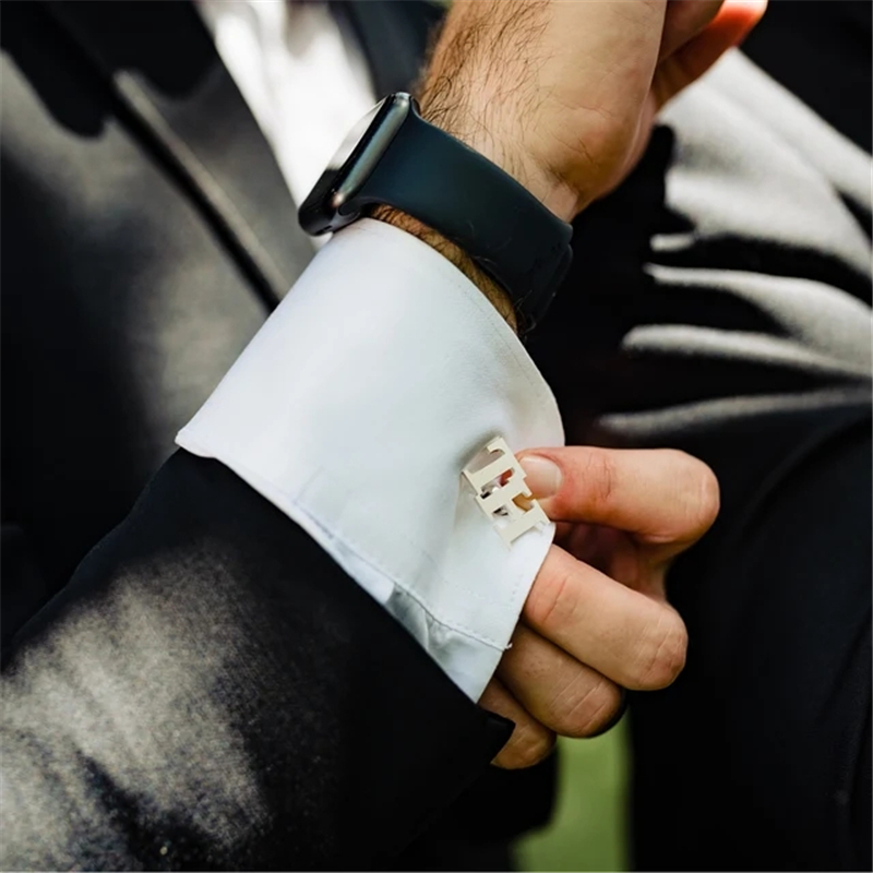 Custom Cufflinks for Mens Orig - огляд і ціна Cufflinks Men Stainless Steel Luxury