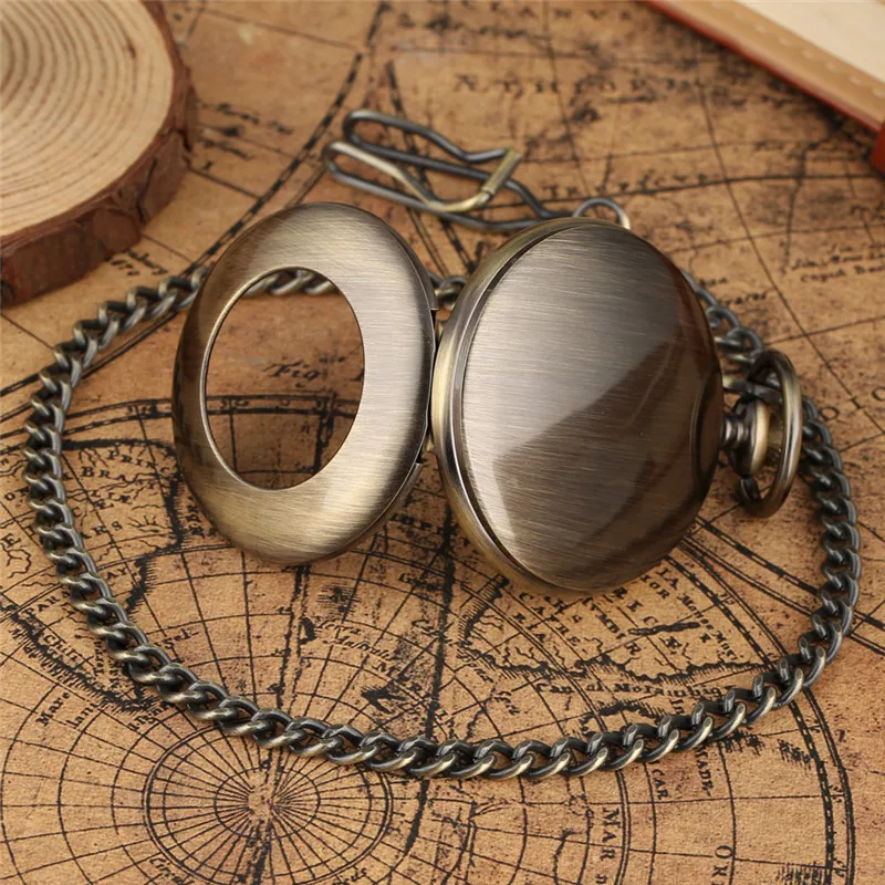 Vintage Skeleton Hand Winding  - огляд і ціна Pocket Watch Mechanical Skeleton Vintage
