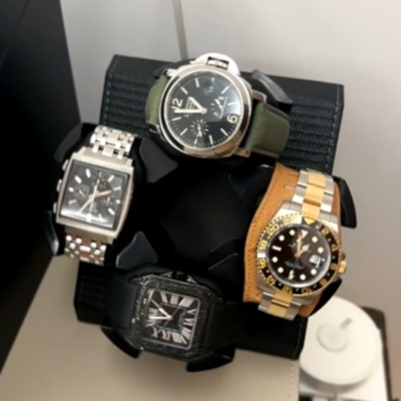 3 4 Slot Silent Automatic Watc - огляд і ціна Watch Winder 4 Watches Automatic Silent