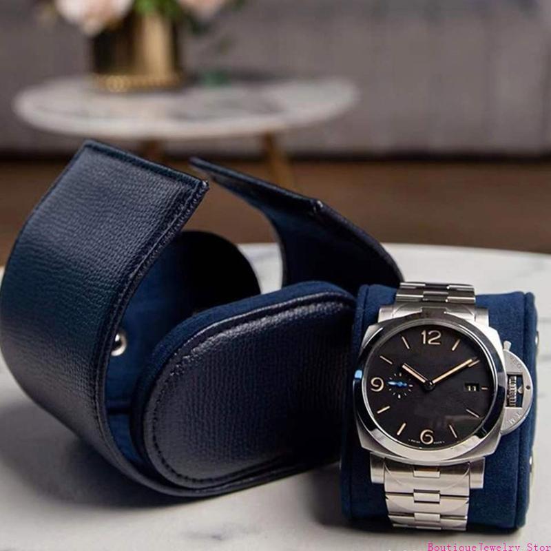 E1PE 1/2/3 Slots Watch Roll Tr - огляд і ціна Watch Travel Roll Case 3 Slots Leather