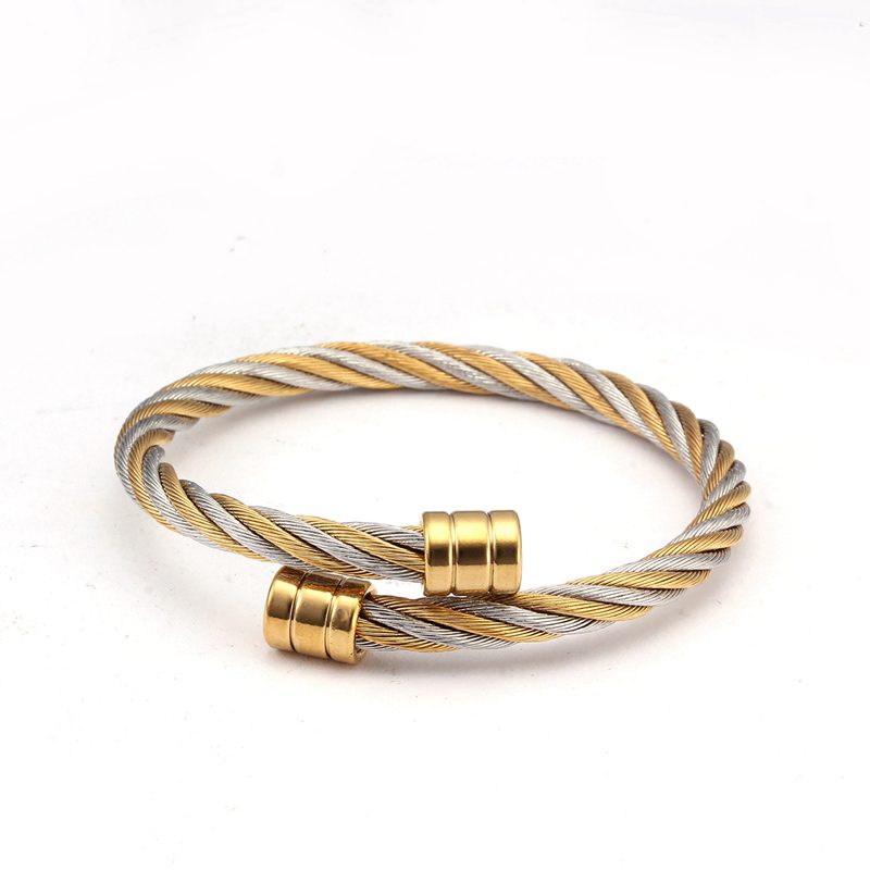 Luxury Stainless Steel Braided - огляд і ціна Cufflinks Men Stainless Steel Luxury