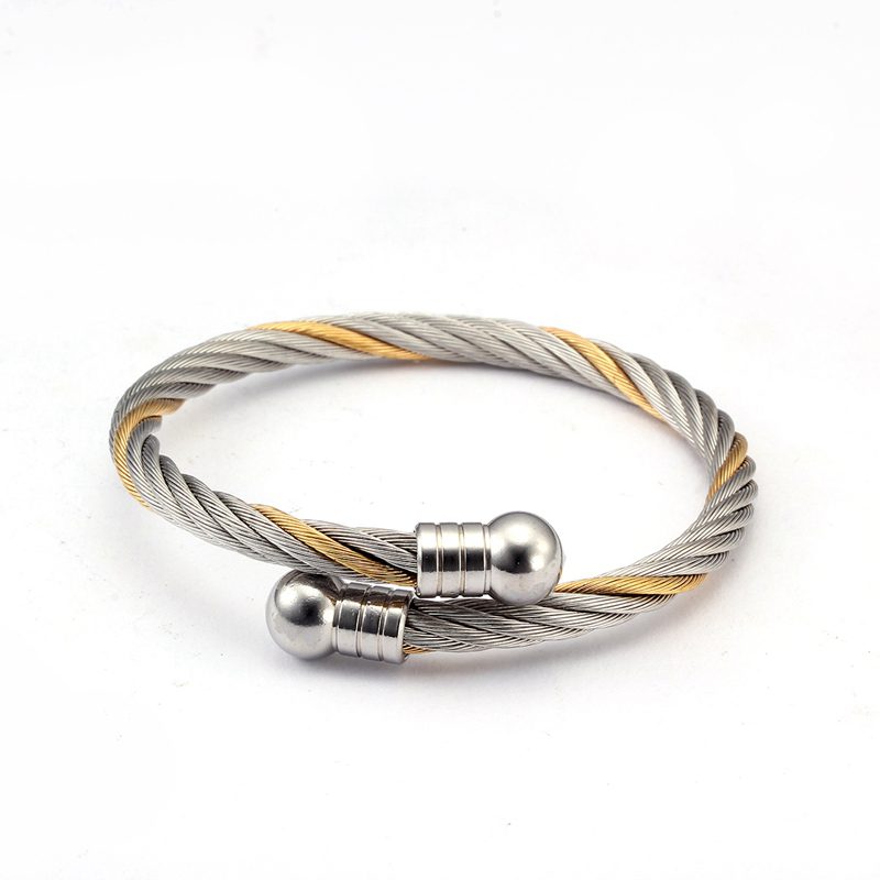 Luxury Stainless Steel Braided - огляд і ціна Cufflinks Men Stainless Steel Luxury