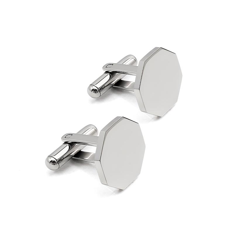 Luxury Unique Pentagonal Cuffl - огляд і ціна Cufflinks Men Stainless Steel Luxury