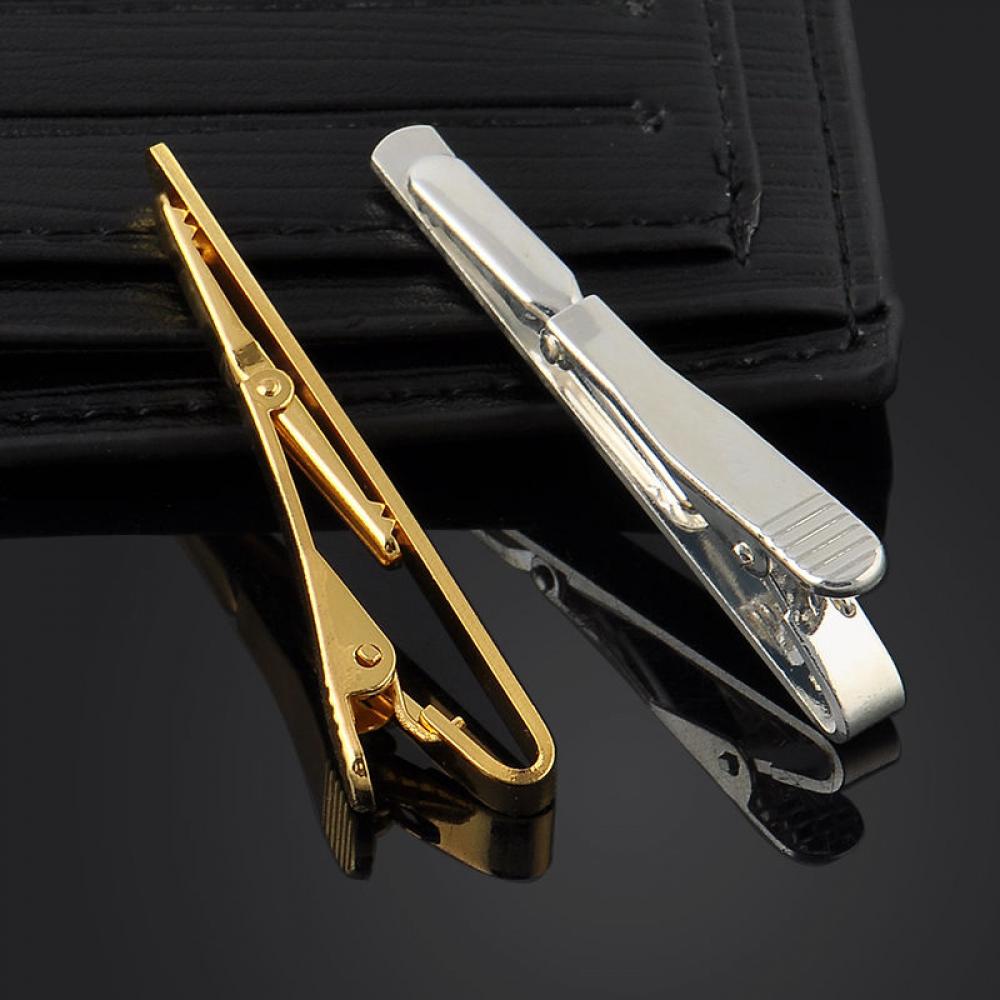 New Men Metal Silver Gold Simp - огляд і ціна Tie Clip Bar Set Stainless Steel
