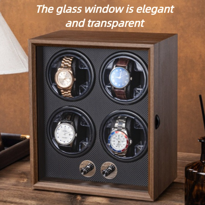 Automatic Watch Winder 2/4/6 S - огляд і ціна Watch Winder 4 Watches Automatic Silent