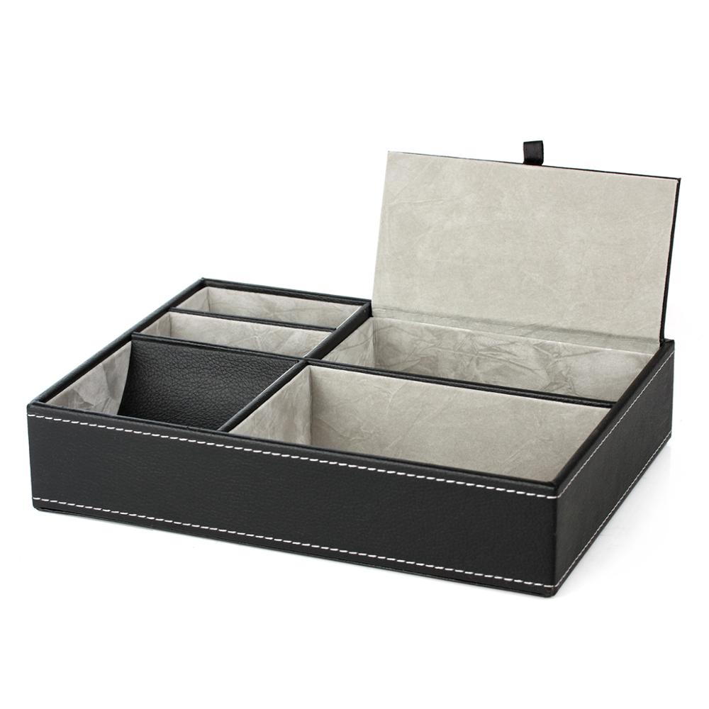 Personalized Faux Leather Vale - огляд і ціна Valet Tray Nightstand Organizer Leather