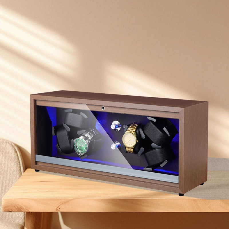 Wooden Watch Winders Silent An - огляд і ціна Watch Winder 4 Watches Automatic Silent