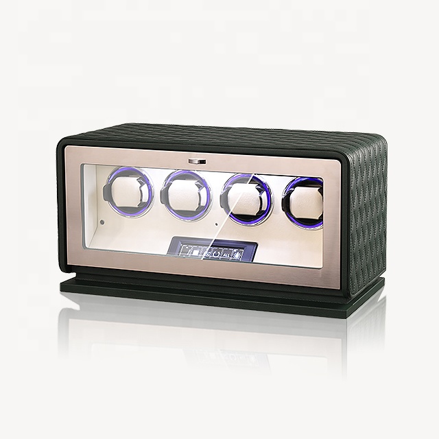 Luxury Automatic Wooden Watch  - огляд і ціна Watch Winder 4 Watches Automatic Silent
