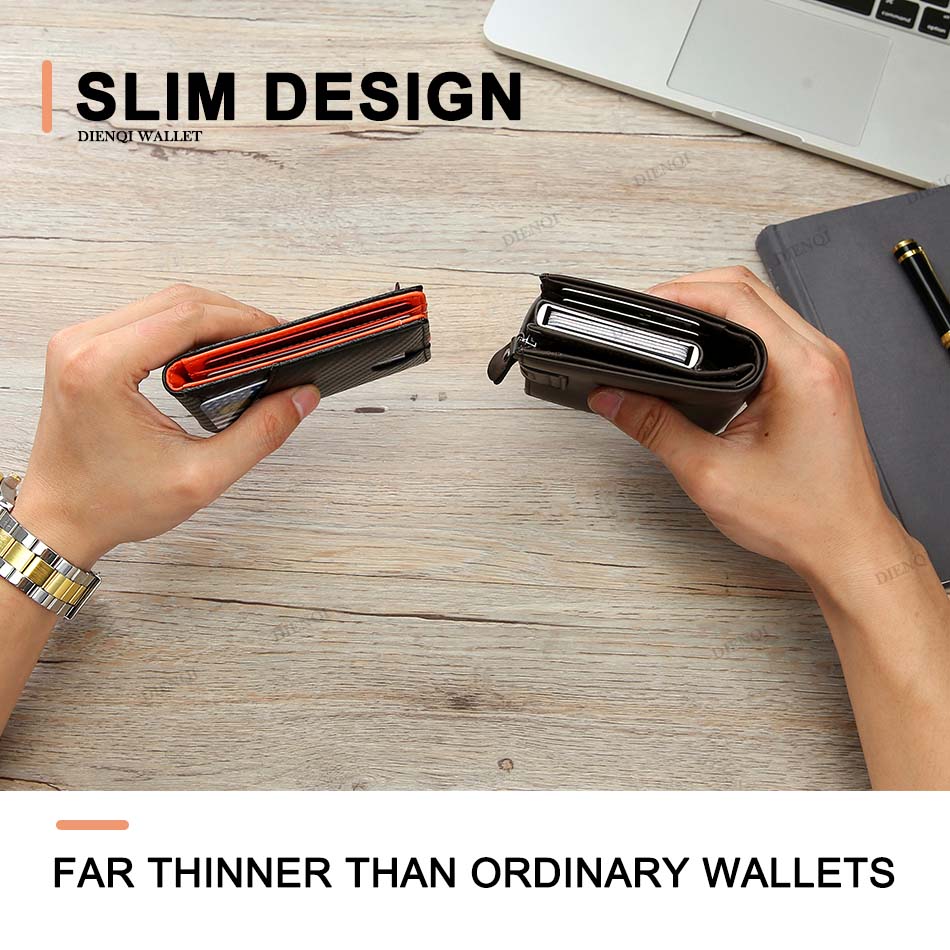 RFID Blocking Wallet Men Money - огляд і ціна Money Clip Minimalist Rfid Blocking