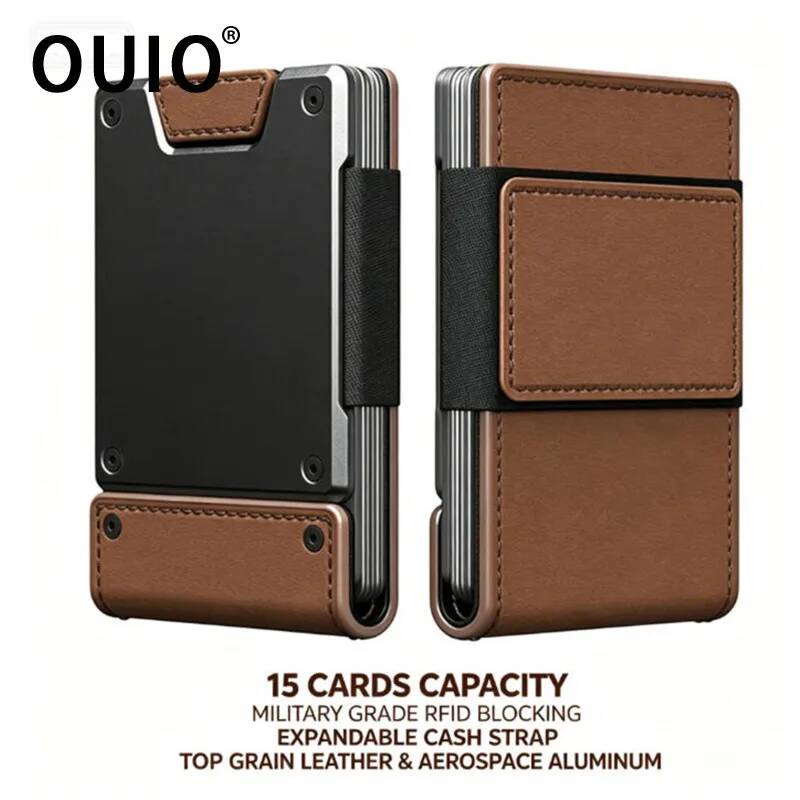 OUIO Men's RFID Blocking Minim - огляд і ціна Money Clip Minimalist Rfid Blocking