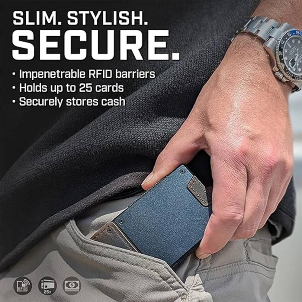 OUIO Men's RFID Blocking Minim - огляд і ціна Money Clip Minimalist Rfid Blocking