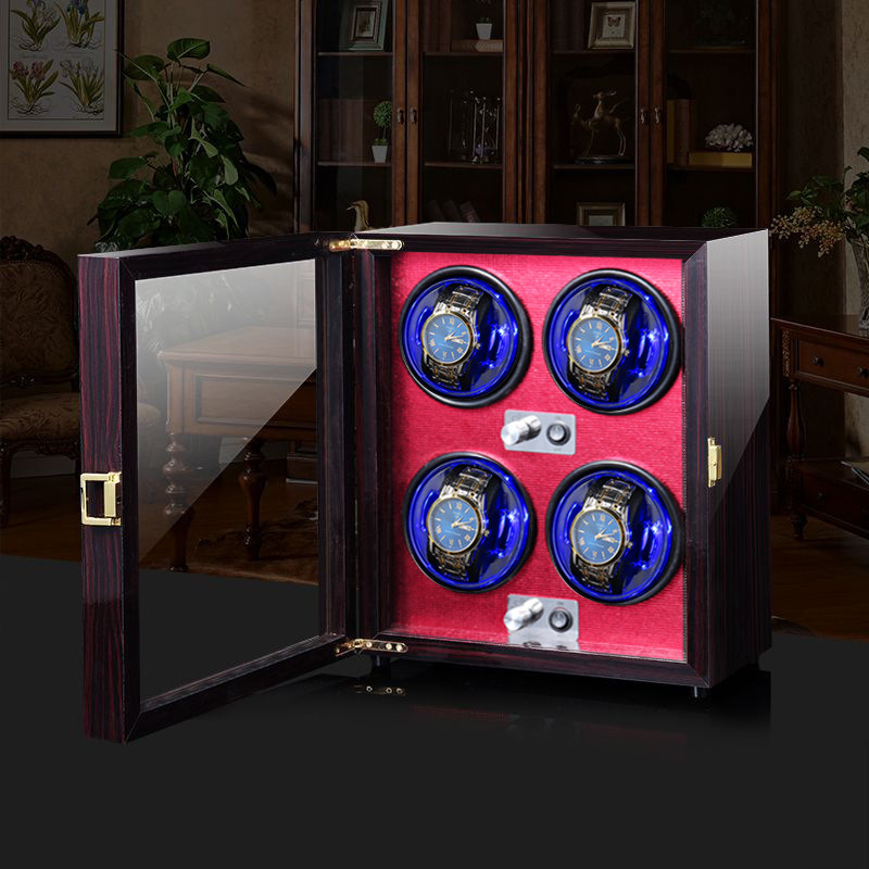 Luxury Watch Winder 4 Watches  - огляд і ціна Watch Winder 4 Watches Automatic Silent