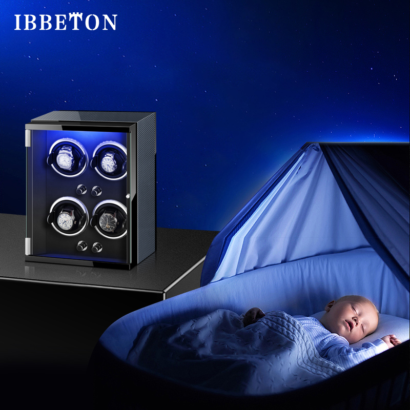 IBBETON 2/3/4/6/9 slots Watch  - огляд і ціна Watch Winder 4 Watches Automatic Silent