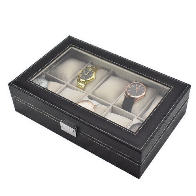 WellZone Fashion Style 5/6/10/ - огляд і ціна Watch Display Storage Box Carbon Fiber