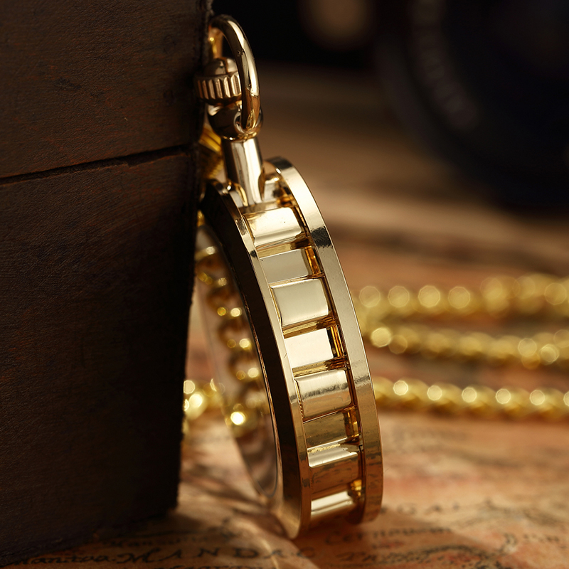 Vintage Watch Necklace Steampu - огляд і ціна Pocket Watch Mechanical Skeleton Vintage